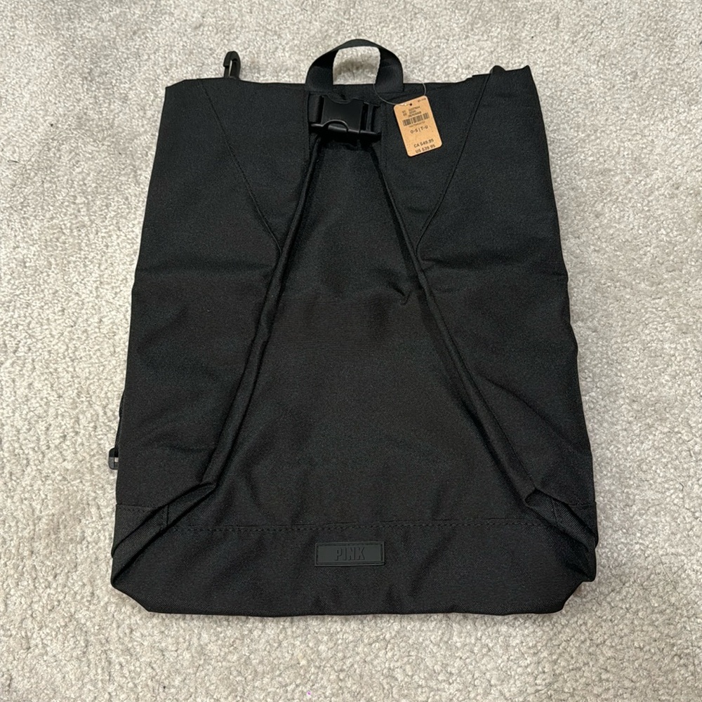 VS Pink Black Backpack